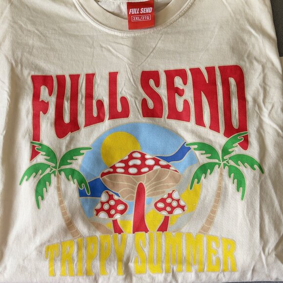Full Send “Trippy Summer” Graphic T-Shirt - Picture 1 of 4